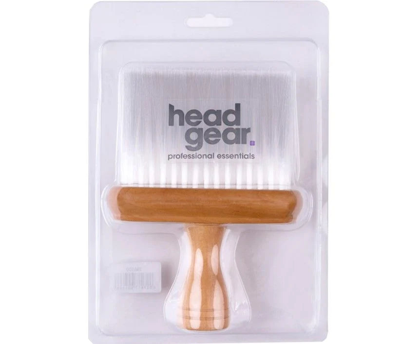 Head Gear Wooden Neck Brush
