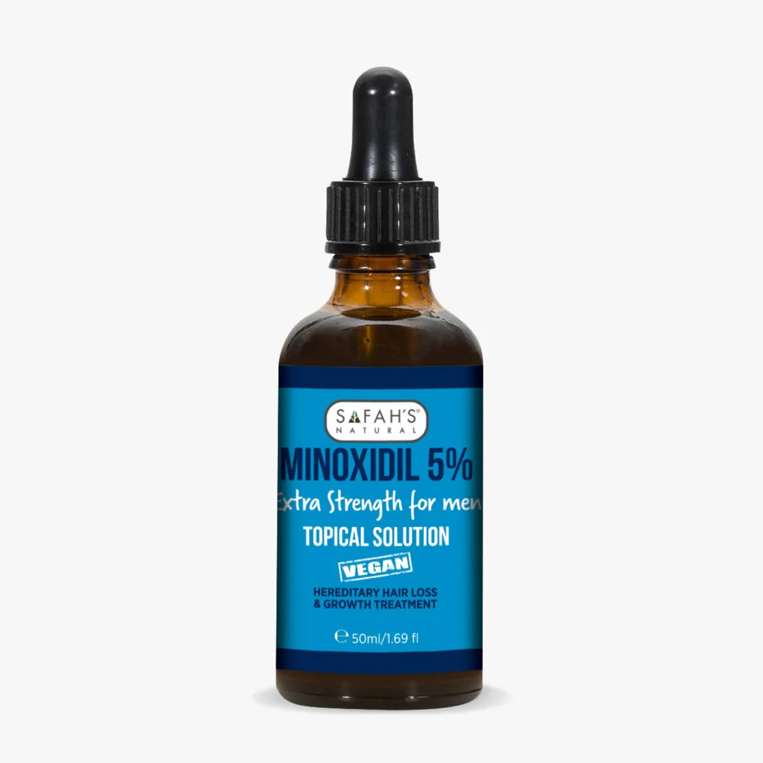 Safahs Natural Minoxidil 5% Extra Strength Topical Solution For Men 50ml