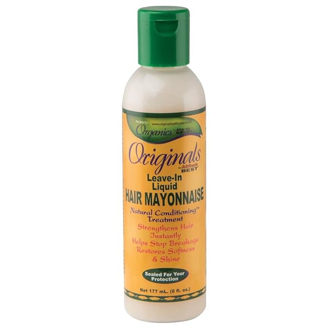 Africa's Best Originals Leave in Liquid Hair Mayonnaise 6oz