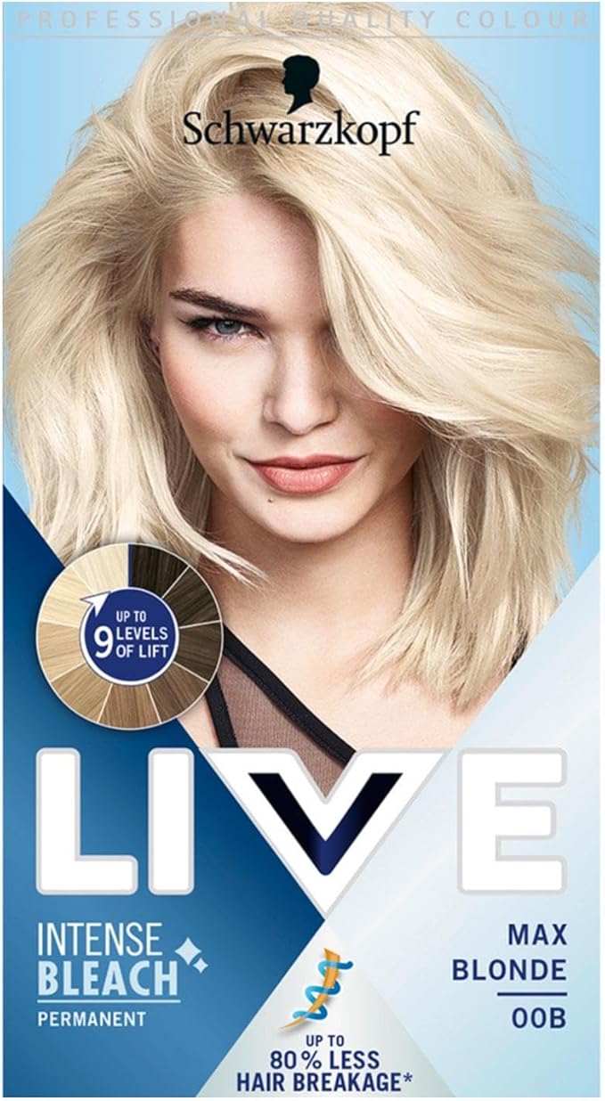 Schwarzkopf Live Intense Bleach - 00B Max Blonde