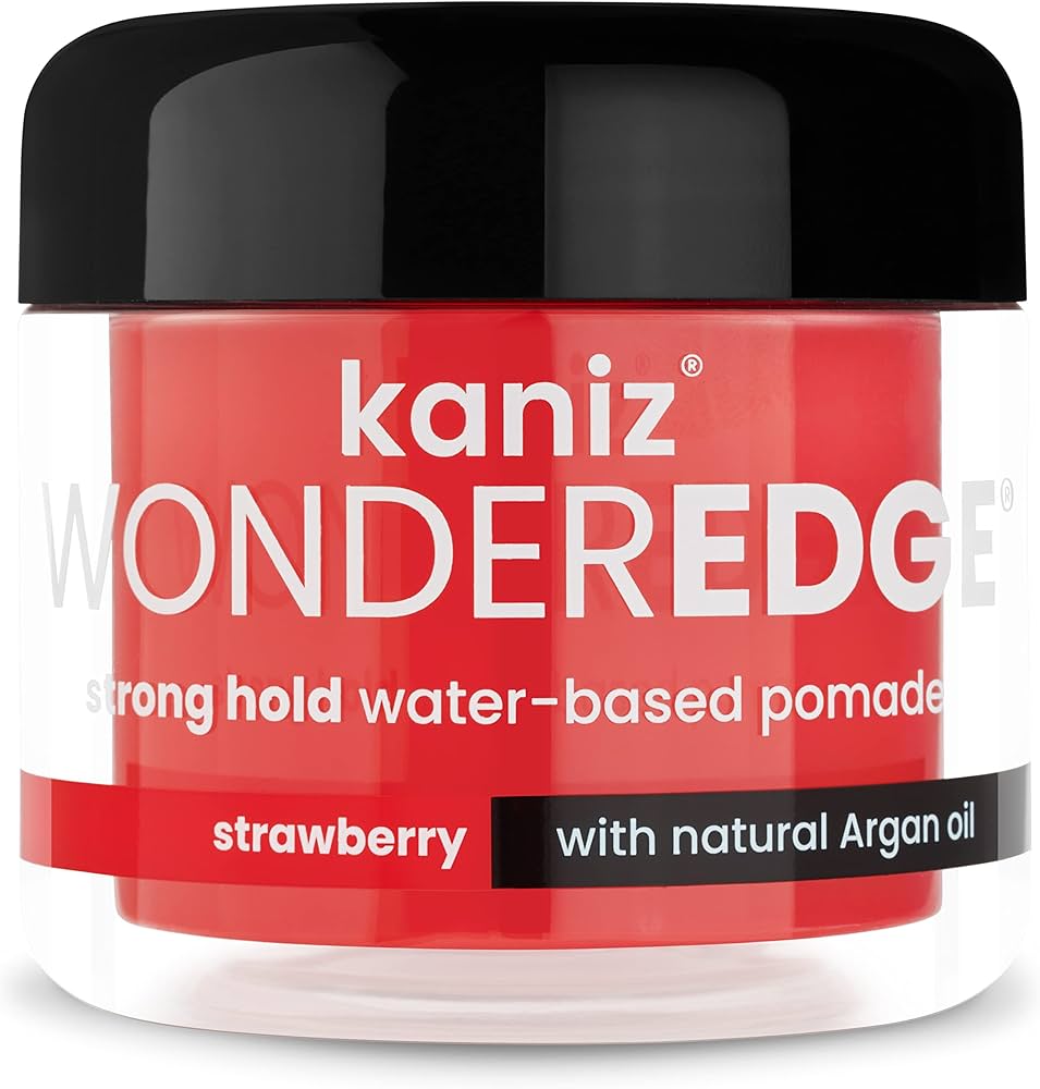 Kaniz WonderEdge Strong Hold Pomade Strawberry 4oz