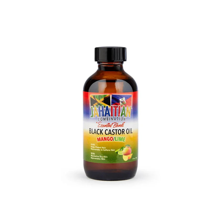 Jahaitian Black Castor Oil - Mango Lime 4oz