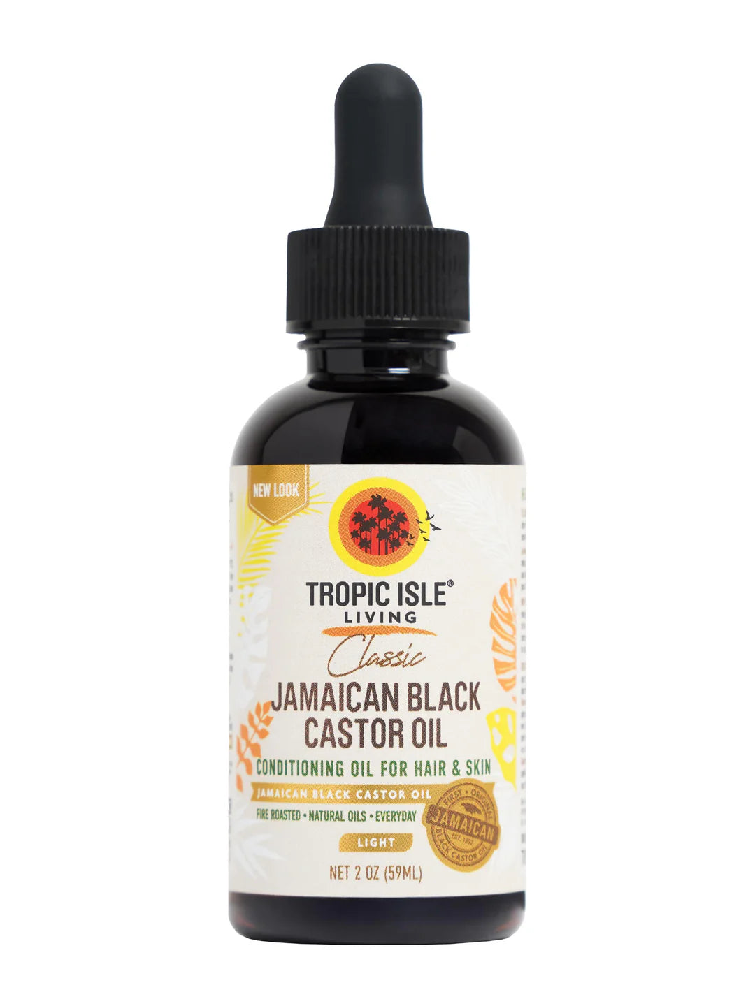 Tropic Isle Jamaican Black Castor Oil - Light Blend 4oz