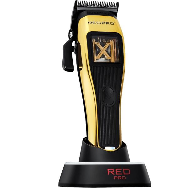 Red by Kiss Pro X-King Vector Cordless Clipper Gold VCL01