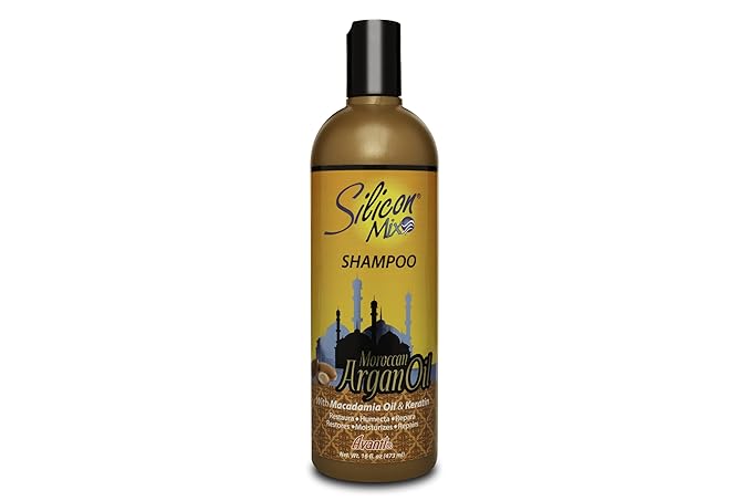 Silicon Mix Moroccan Argan Oil Shampoo 16oz