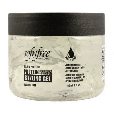 Sof n Free Protein Styling Gel Clear 180ml