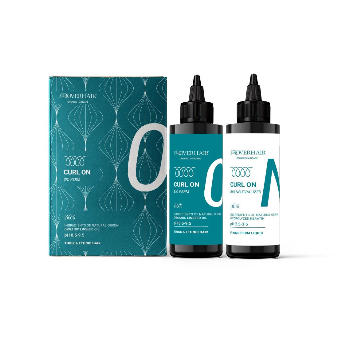 Roverhair Curl On Bio Perm Kit - 0 Thick and Ethnic Hair