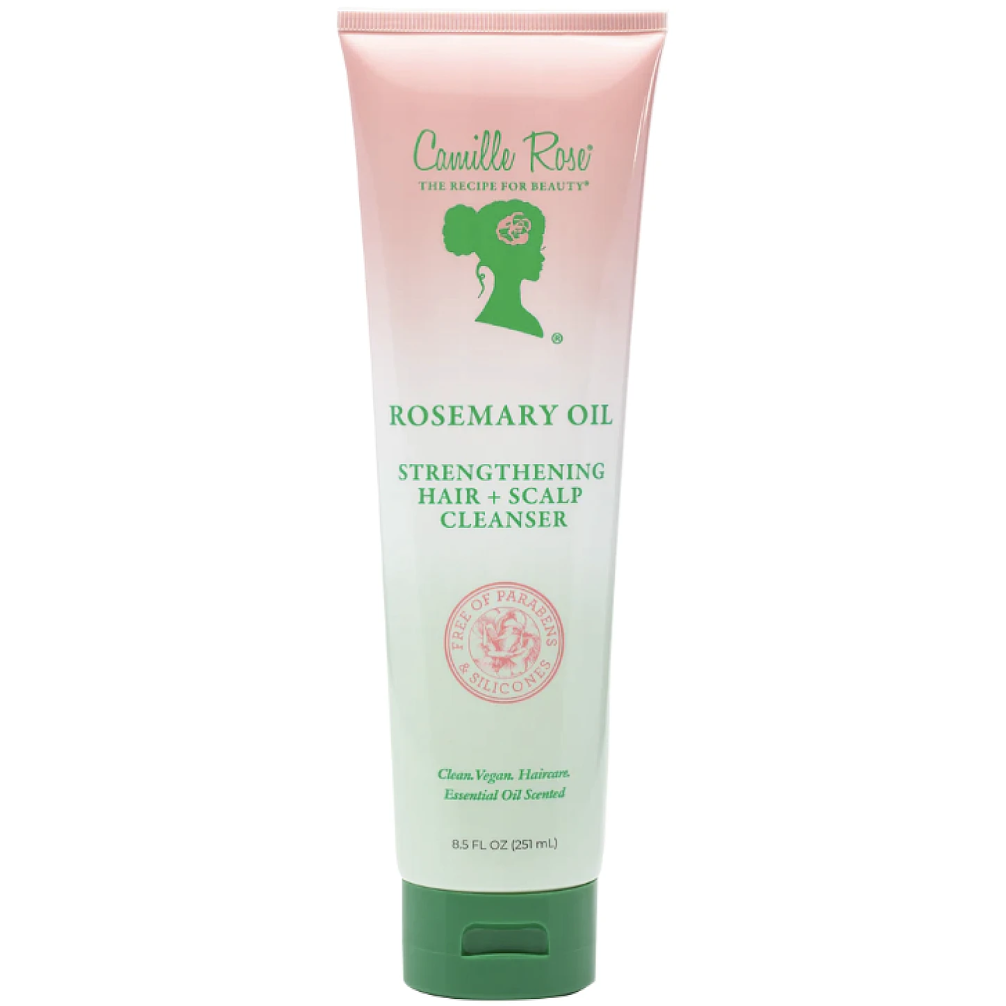 Camille Rose Rosemary Oil Strengthening Hair and Scalp Cleanser 8.5oz