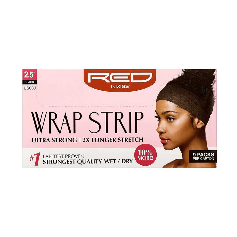 Red by Kiss Wrap Strips Black 2.5'' US03J