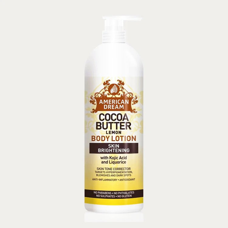 American Dream Cocoa Butter Lemon Body Lotion 750ml