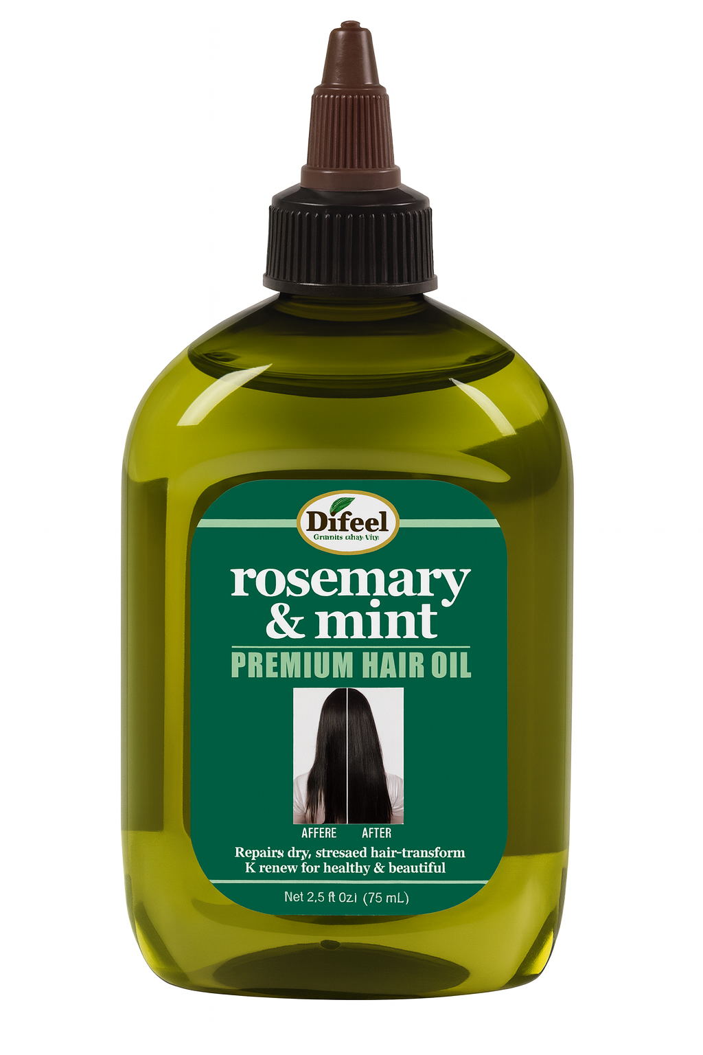 Difeel Rosemary Mint Premium Hair Oil 2.5oz