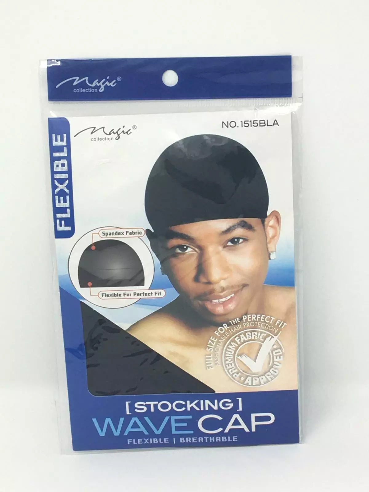 Magic Collection Stocking Wave Cap - 1515BLA