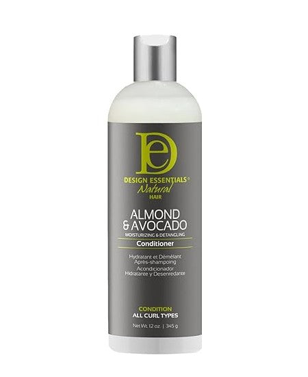 Design Essentials Almond and Avocado Moisturising Detangling Conditioner 12oz