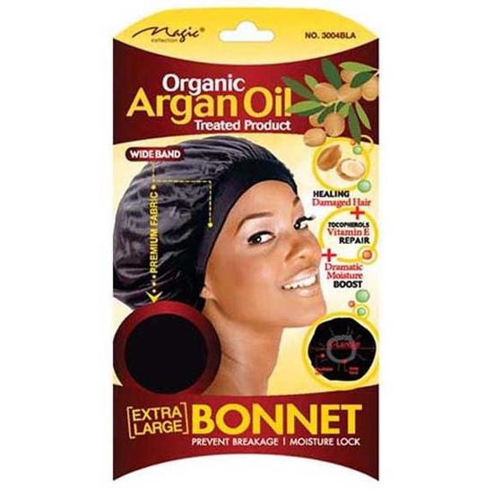 Magic Collection Argan Oil Extra Large Bonnet - 3004BLA