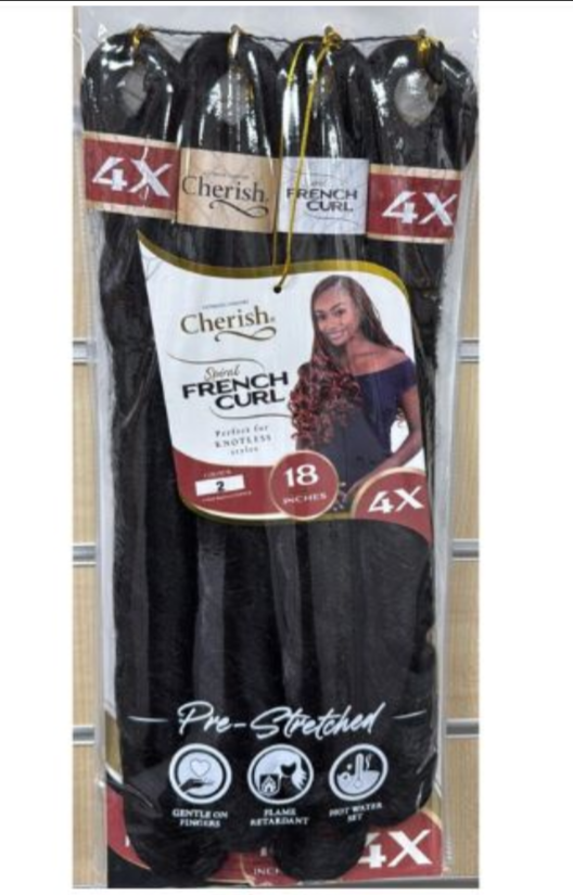 Cherish 4X Spiral French Curl Bulk 18in