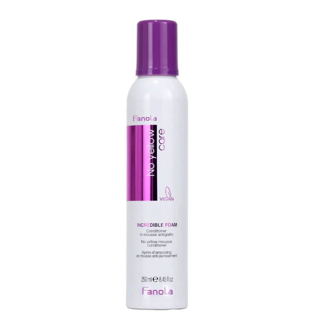 Fanola No Yellow Incredible Foam Mousse Conditioner 250ml