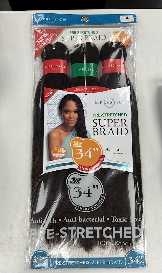 Impression Super Braid Pre-Stretched 3 x 34in
