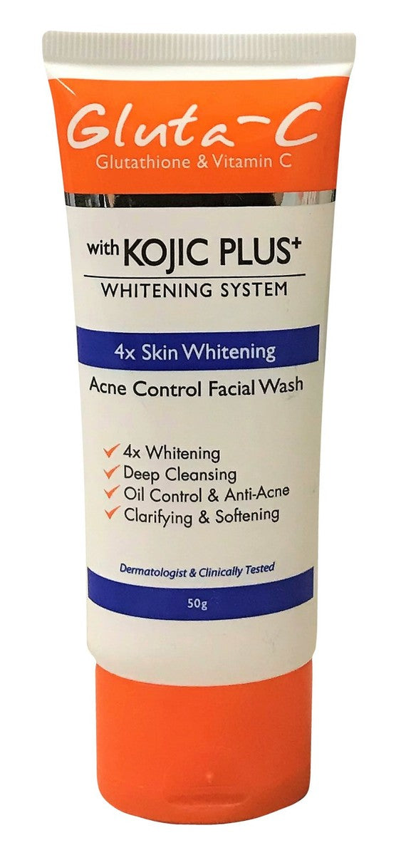 Gluta C Kojic Plus Acne Control Face Wash 50g