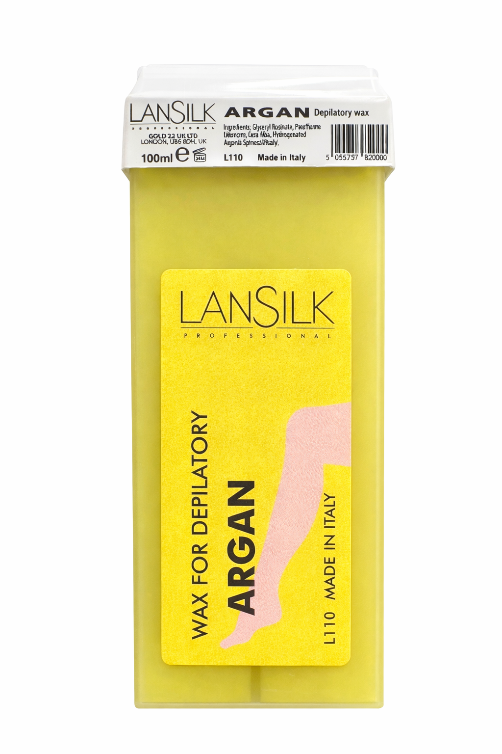 Lansilk Wax Cartridge - Argan 100ml
