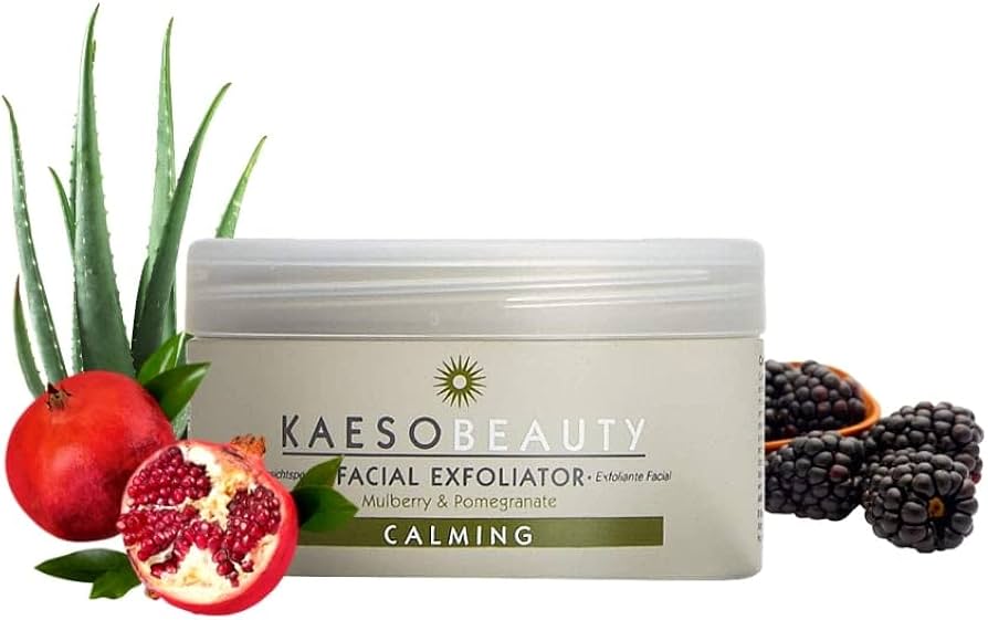 Kaeso Beauty Calming Facial Exfoliator Mulberry And Pomegranate 245ML