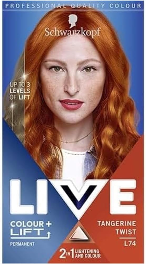 Schwarzkopf Live Colour + Lift - L74 Tangerine Twist