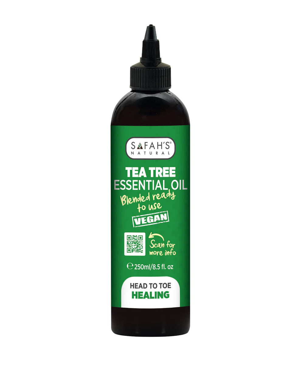 Safahs Natural Blended Tea Tree Oil 250ml
