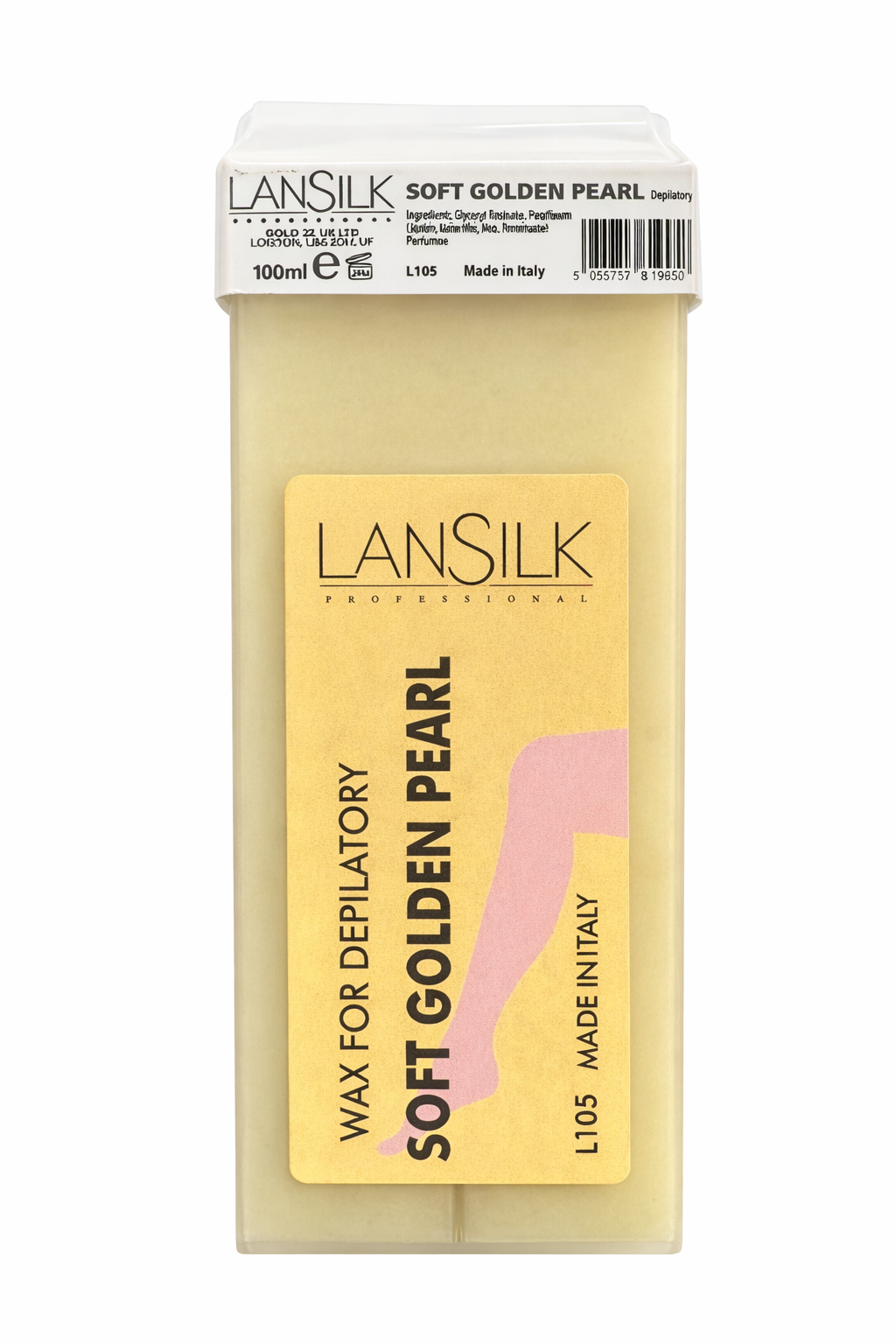 Lansilk Wax Cartridge - Soft Golden Pearl 100ml