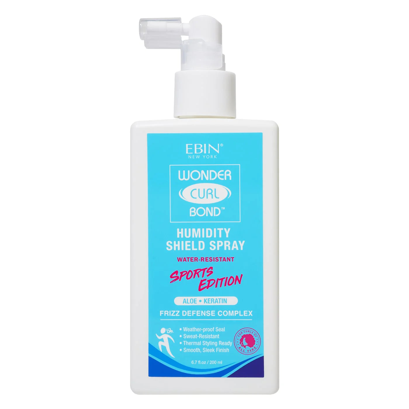 EBIN Wonder Curl Bond Humidity Shield Spray - Sports Edition 200ml
