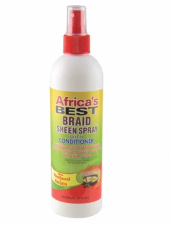 Africa's Best Braid Sheen Spray 12oz