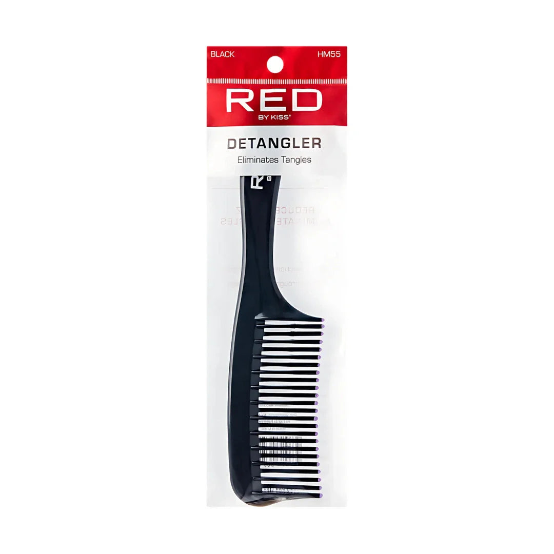 Red by Kiss Detangler Comb HM55