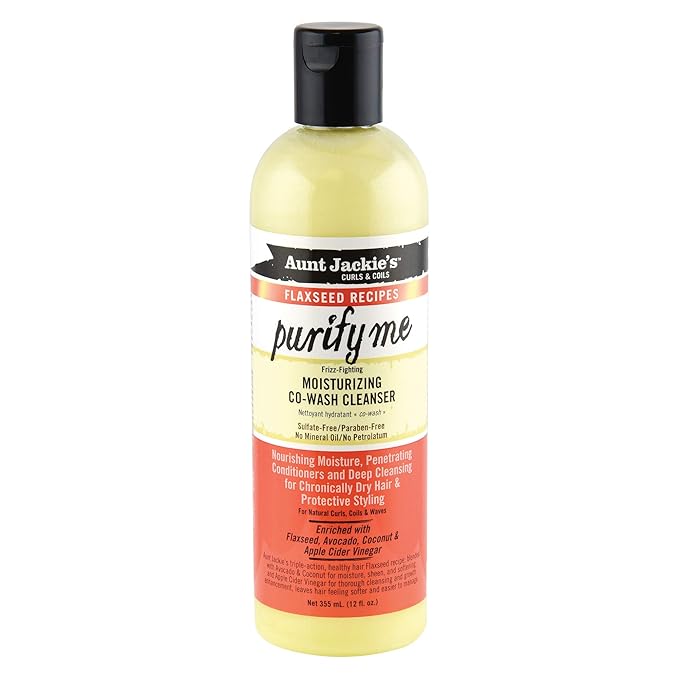 Aunt Jackies Purify Me Moisturising Co-Wash Cleanser 12oz