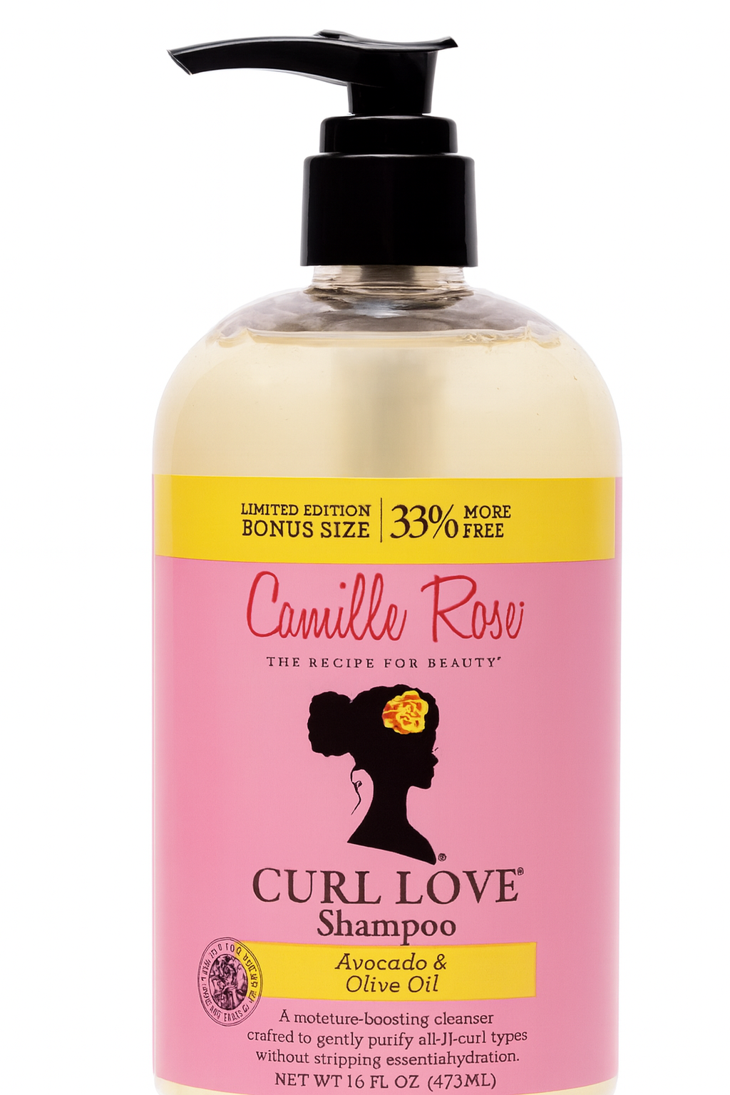 Camille Rose Curl Love Shampoo 16oz