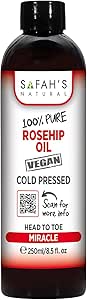 Safahs Natural Pure Rosehip Oil 250ml
