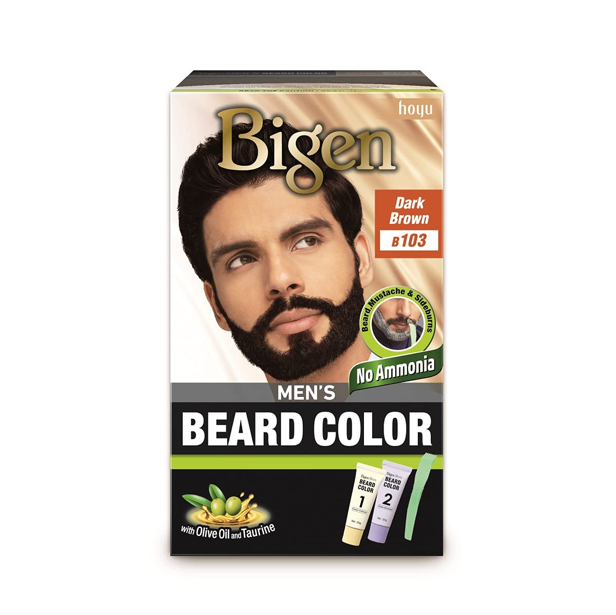 Bigen Mens Beard Colour