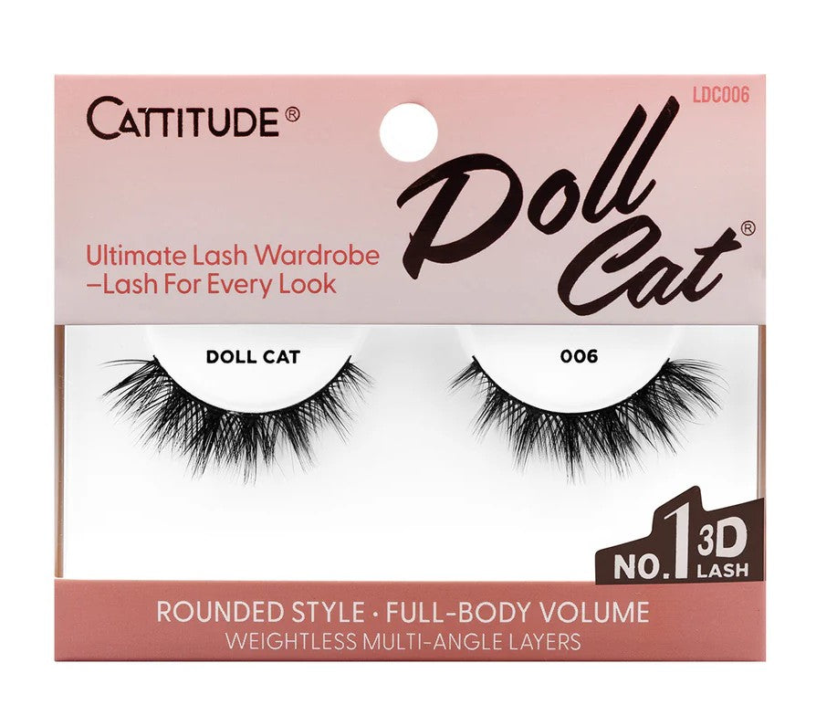 EBIN Cattitude Eyelashes - Doll Cat 006