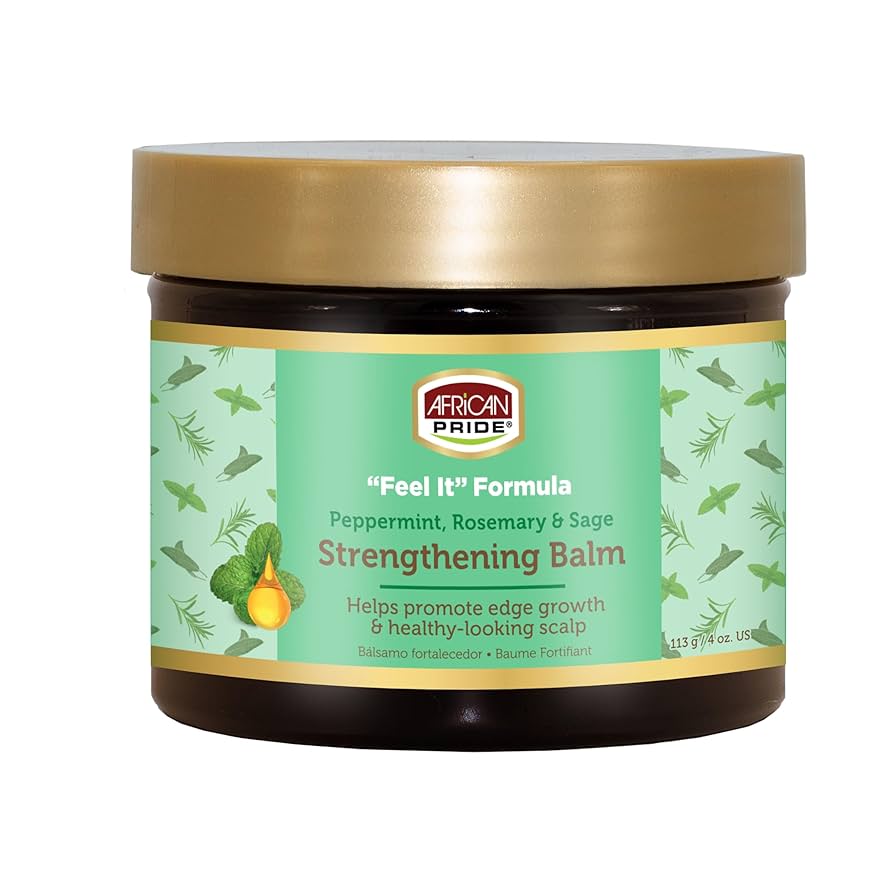 African Pride Feel It Formula Strengthening Balm 4oz