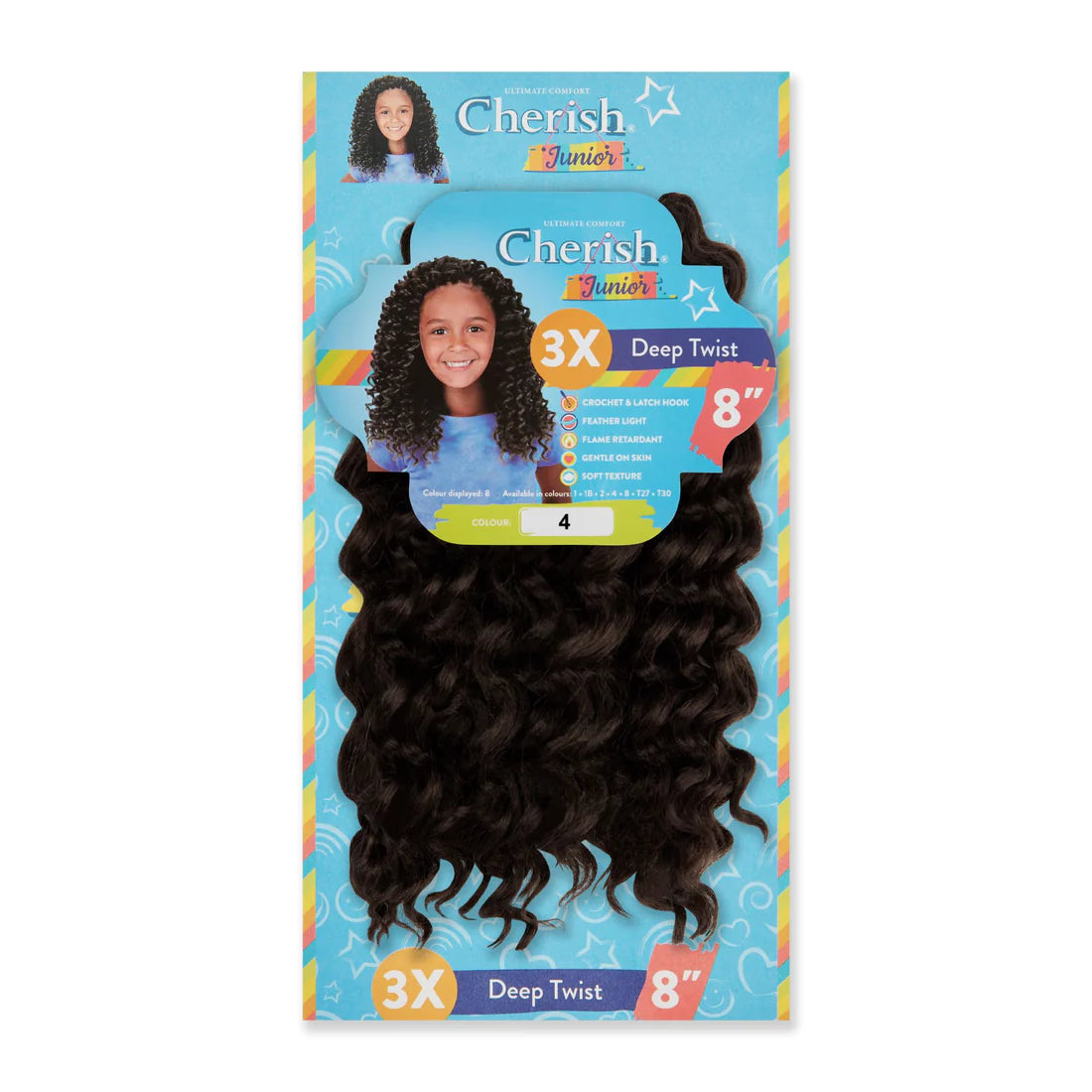 Cherish Junior Kids Deep Twist 3 x 8in