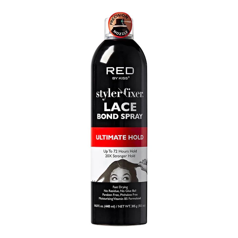 Red by Kiss Styler Fixer Ultimate Hold Lace Bond Spray 440ml