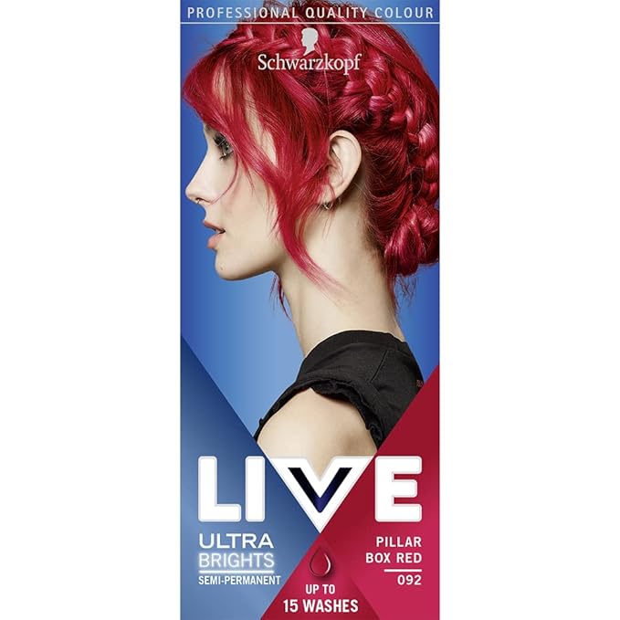 Schwarzkopf Live Ultra Brights - 092 Pillar Box Red