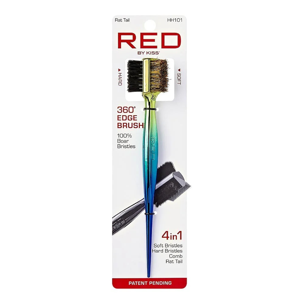 Red by Kiss 360 Degree Edge Brush Rat Tail HH101