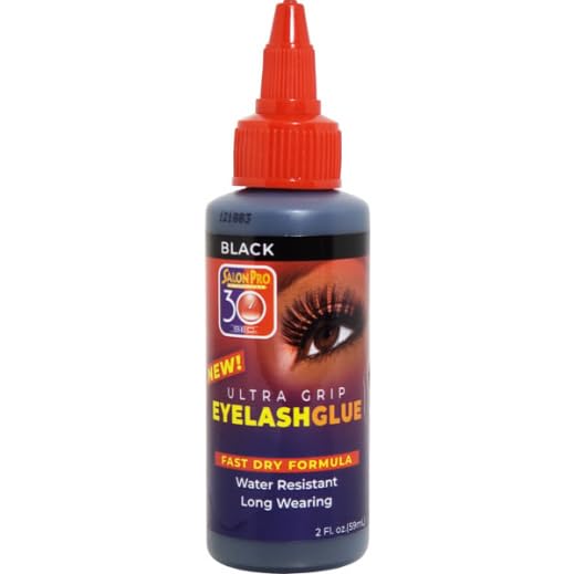 Salon Pro 30 Second Ultra Grip Eyelash Glue Black 2oz