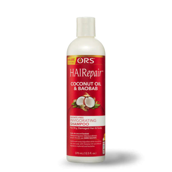 ORS Hair Repair Coconut and Baobab Invigorating Shampoo 12.5oz
