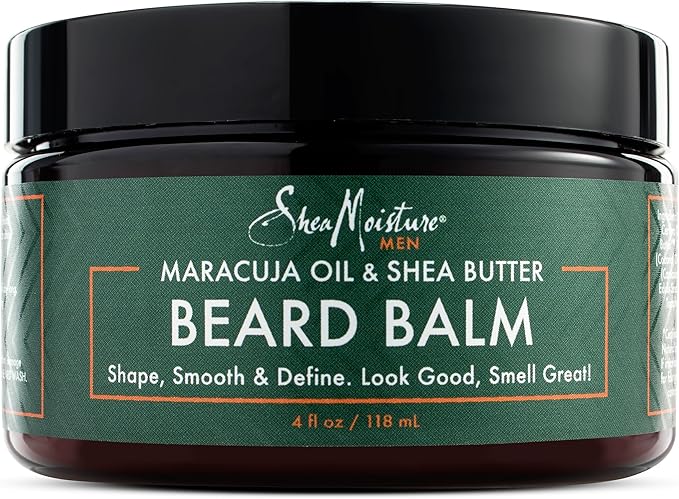 Shea Moisture Men Maracuja Oil Shea Butter Beard Balm 4oz