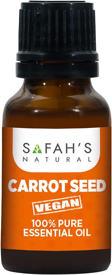 Safahs Natural Carrot Seed Essential Oil 15ml