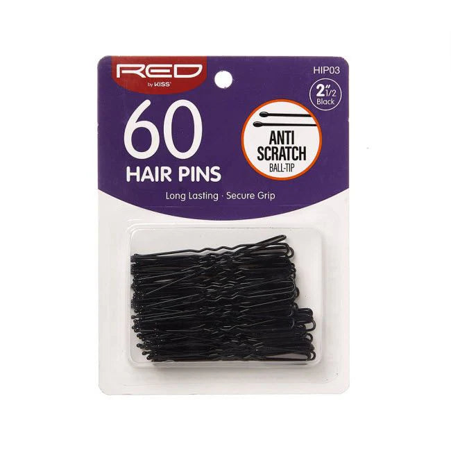 Red by Kiss Hair Pins 60pc 2.5in HIP03