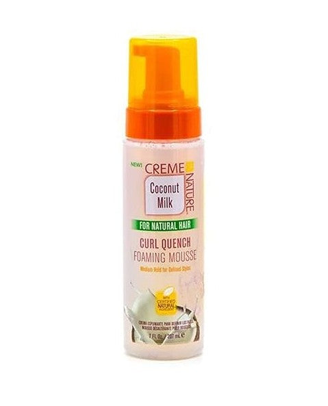 Creme of Nature Coconut Milk Curl Quenching Mousse 7oz