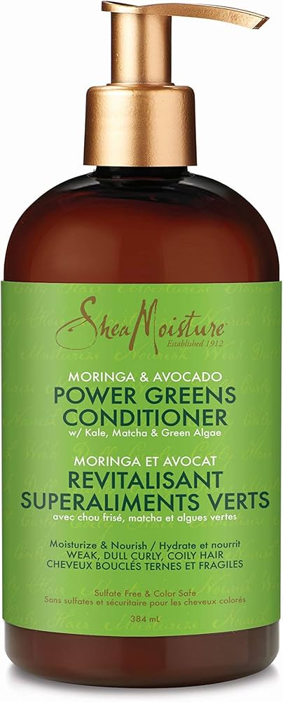 Shea Moisture Moringa and Avocado Power Greens Conditioner 13oz