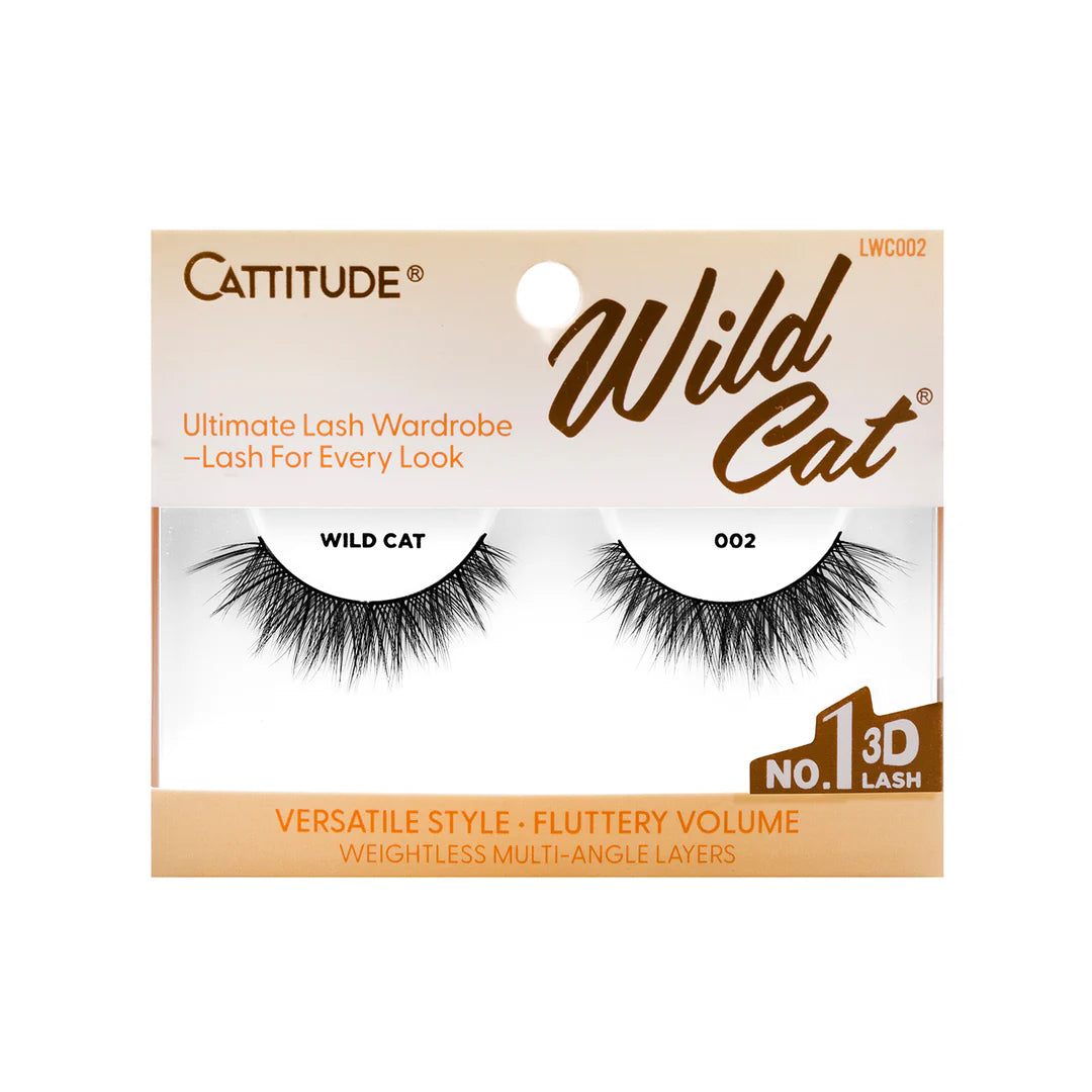 EBIN Cattitude Eyelashes - Wild Cat 002