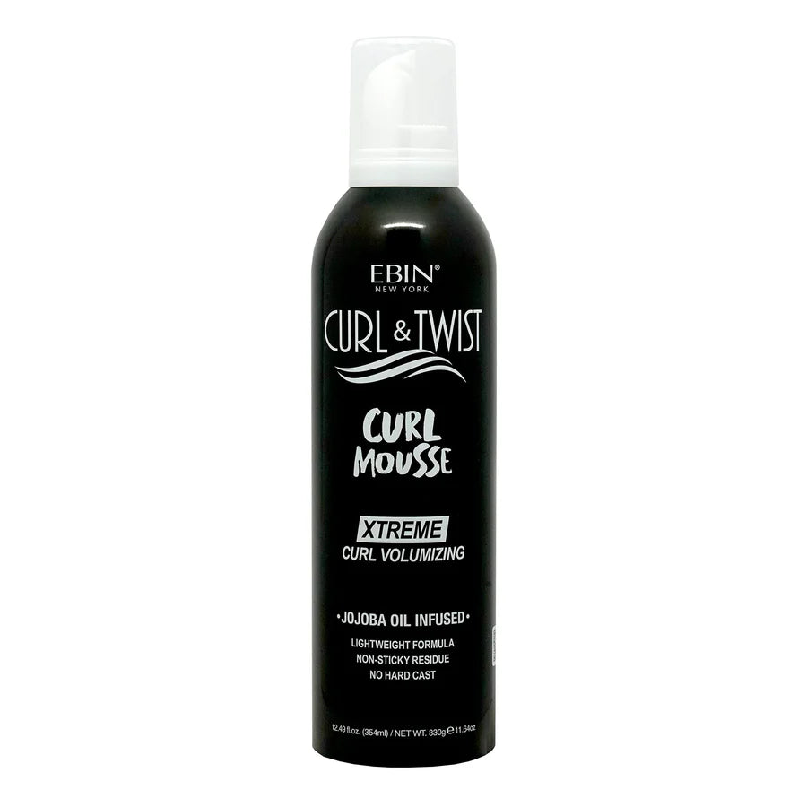 EBIN Curl and Twist Mousse Xtreme Curl Volumising 354ml