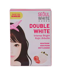 Seoul White Double White Intense Bright Kojic Arbutin Soap 60g x 2